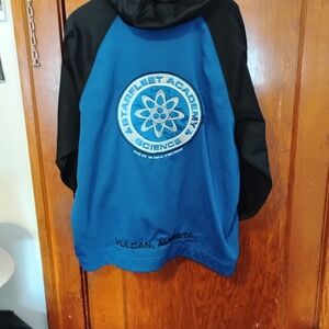 Star Trek Men's Blue and Black Performance Hoodie